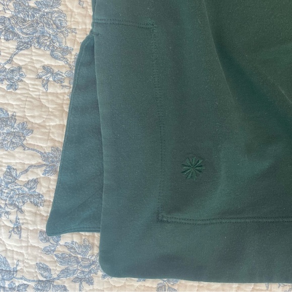 Athleta Coaster Lux Recover Green Sweatshirt Size Small - Picture 10 of 10